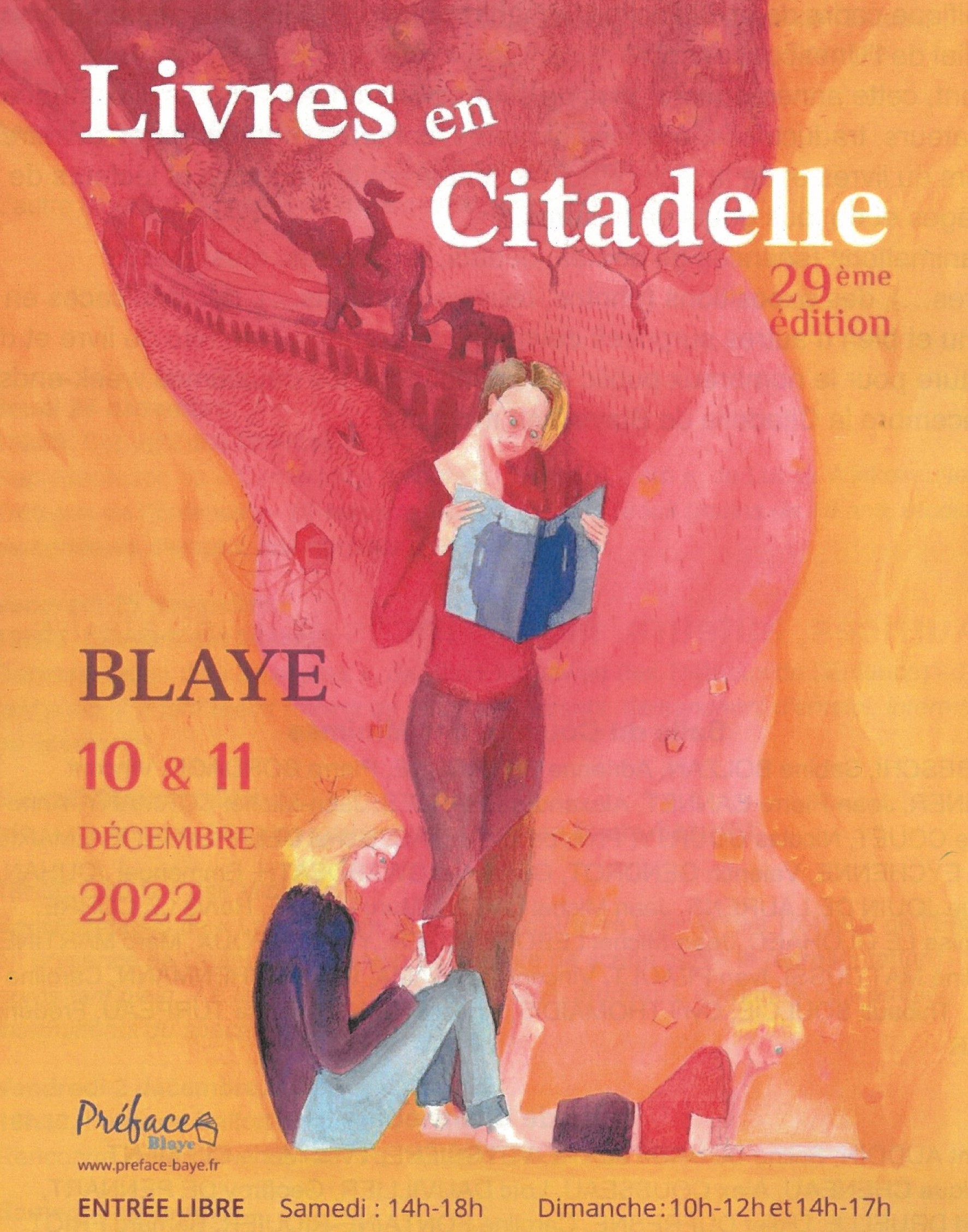 Livres en Citadelle 10 et 11 décembre 2022